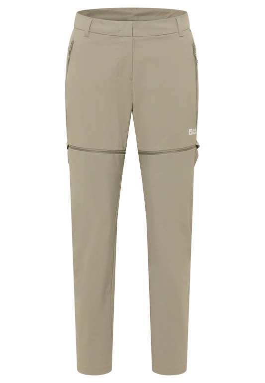 Jack Wolfskin W HIKEOUT ZIP OFF PANTS W - Long pants at PeakStyle