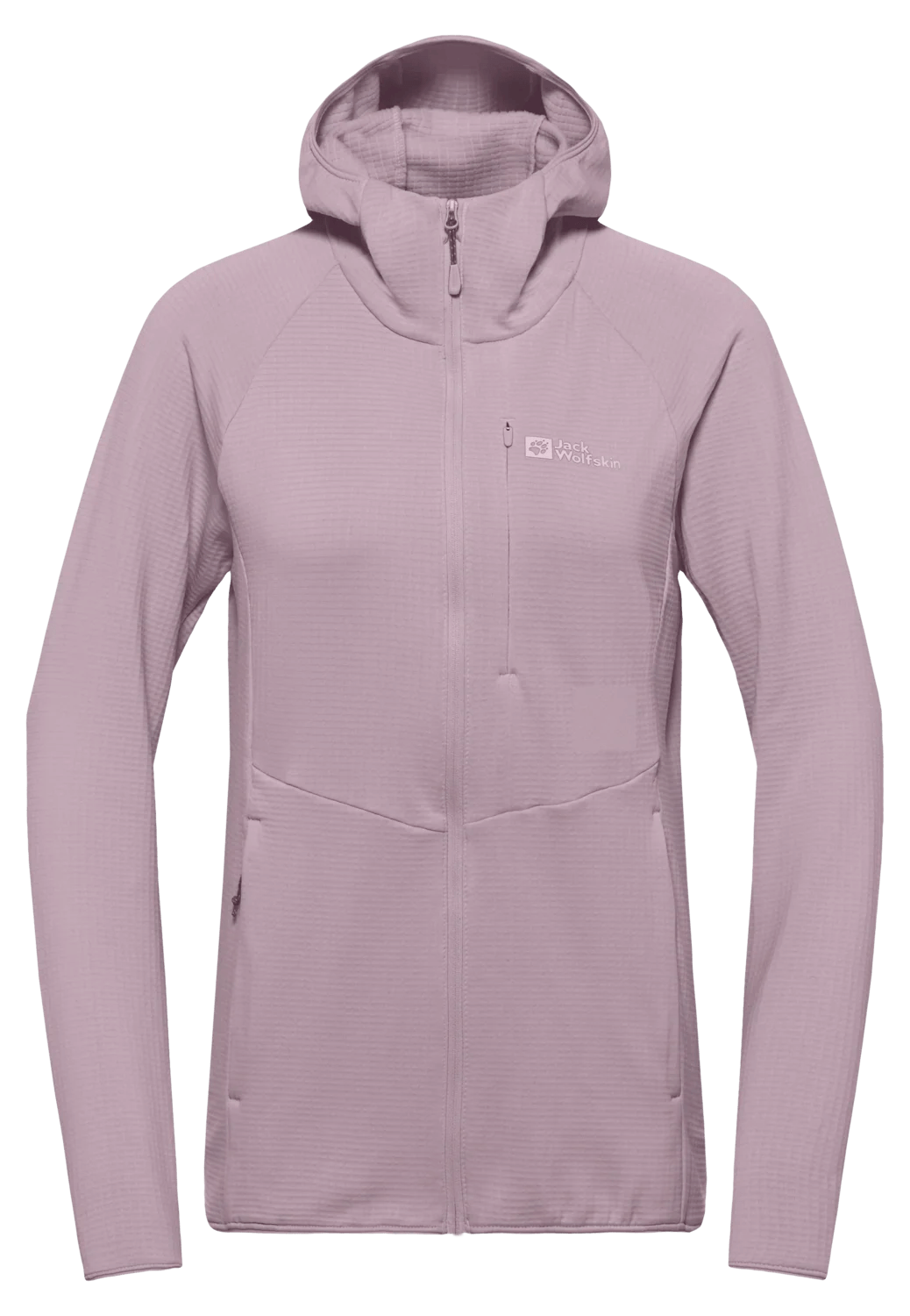 Jack Wolfskin W KOLBENBERG HOODED FZ W - Midlayer at PeakStyle