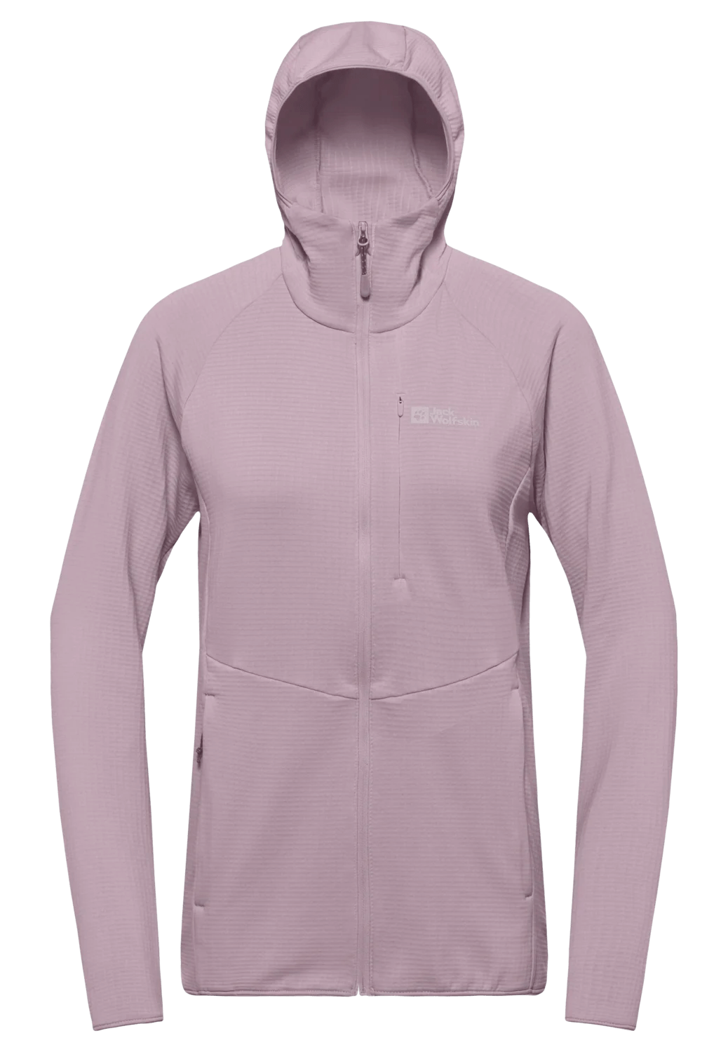 Jack Wolfskin W KOLBENBERG HOODED FZ W - Midlayer at PeakStyle