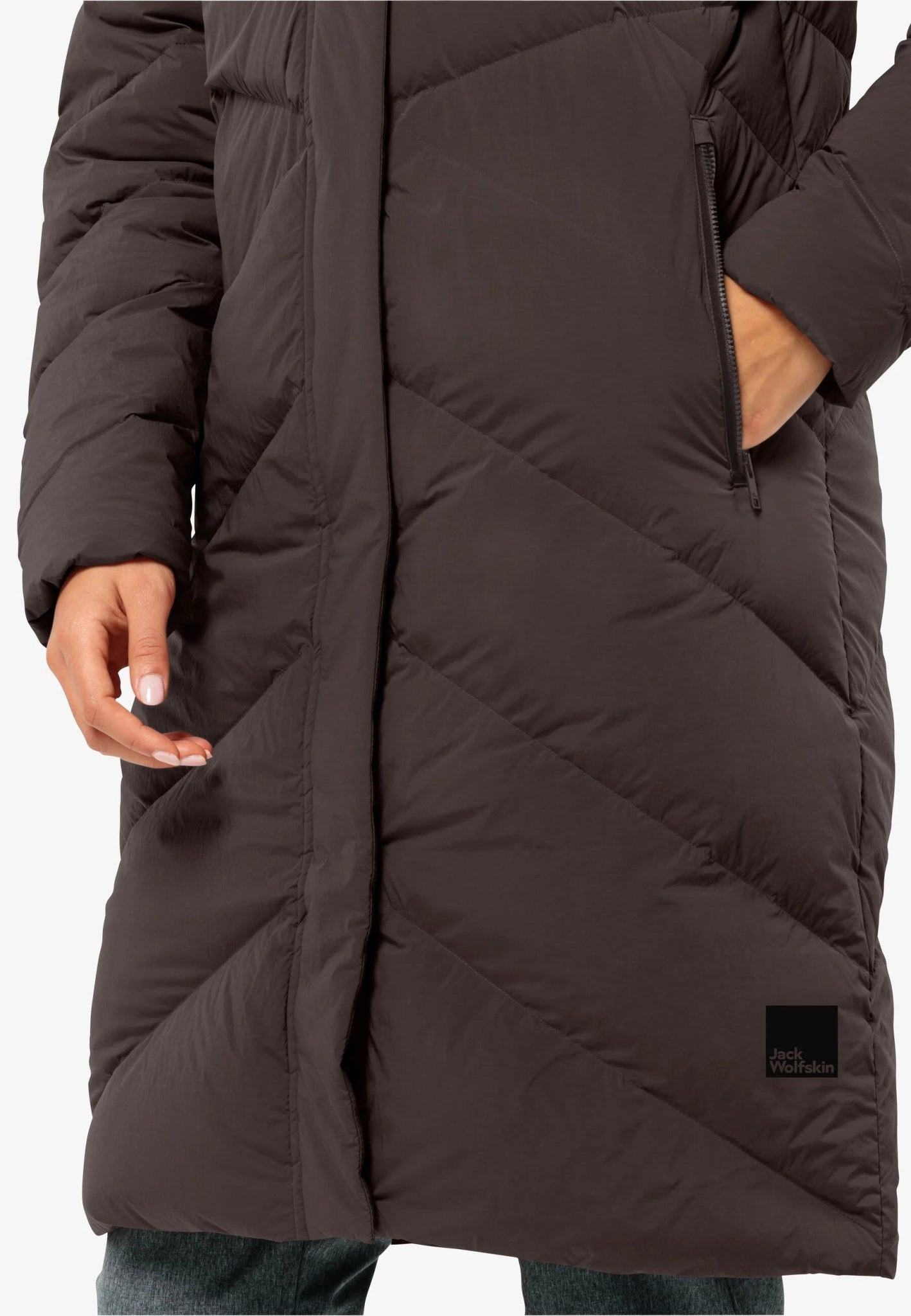 Jack Wolfskin W MARIENPLATZ COAT W RDS - Coats & Parkas at PeakStyle