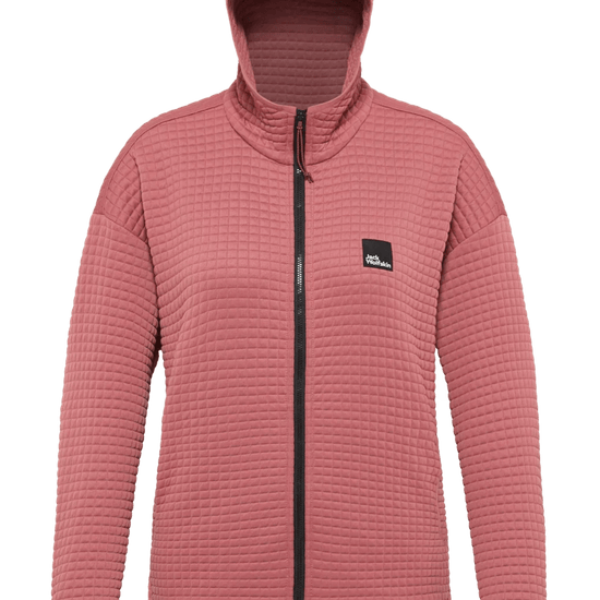 Jack Wolfskin W MOGARI HOODED FZ W - Midlayer at PeakStyle