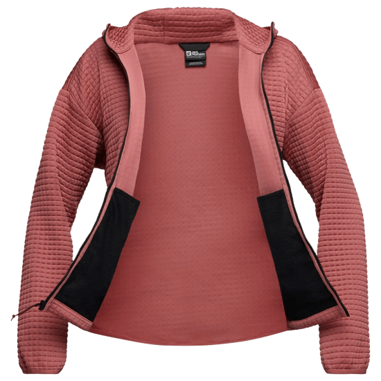 Jack Wolfskin W MOGARI HOODED FZ W - Midlayer at PeakStyle