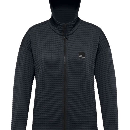 Jack Wolfskin W MOGARI HOODED FZ W - Midlayer at PeakStyle