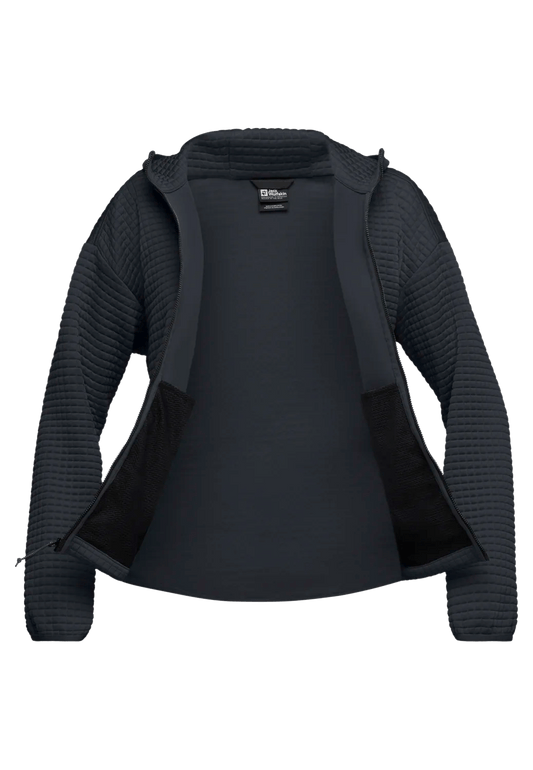 Jack Wolfskin W MOGARI HOODED FZ W - Midlayer at PeakStyle