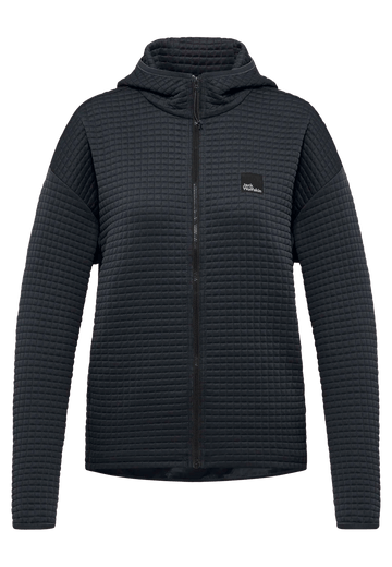 Jack Wolfskin W MOGARI HOODED FZ W - Midlayer at PeakStyle