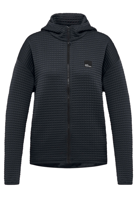 Jack Wolfskin W MOGARI HOODED FZ W - Midlayer at PeakStyle