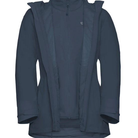 Jack Wolfskin W MOONRISE 3IN1 JACKET W - Jackets at PeakStyle