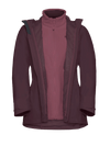 Jack Wolfskin W MOONRISE 3IN1 JACKET W - Jackets at PeakStyle