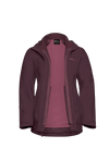 Jack Wolfskin W MOONRISE 3IN1 JACKET W - Jackets at PeakStyle