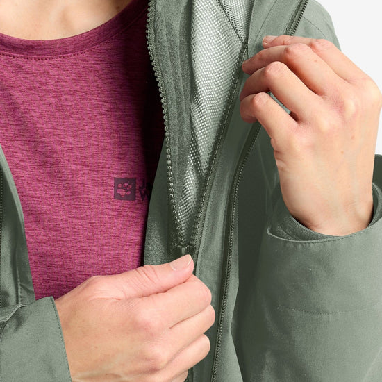 Jack Wolfskin W MOONRISE 3IN1 JACKET W - Jackets at PeakStyle