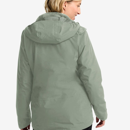Jack Wolfskin W MOONRISE 3IN1 JACKET W - Jackets at PeakStyle