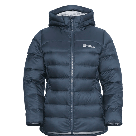 Jack Wolfskin W NEBELHORN DOWN HOODY W RDS - at PeakStyle