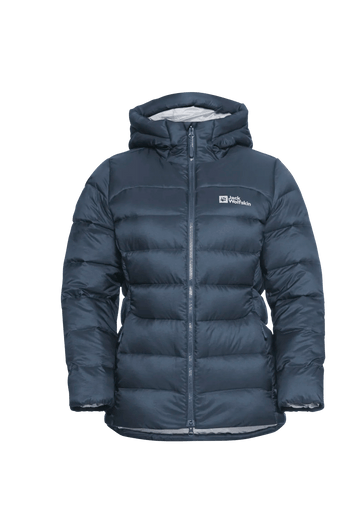Jack Wolfskin W NEBELHORN DOWN HOODY W RDS - at PeakStyle