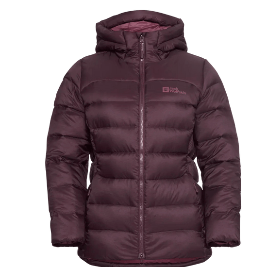 Jack Wolfskin W NEBELHORN DOWN HOODY W RDS - at PeakStyle