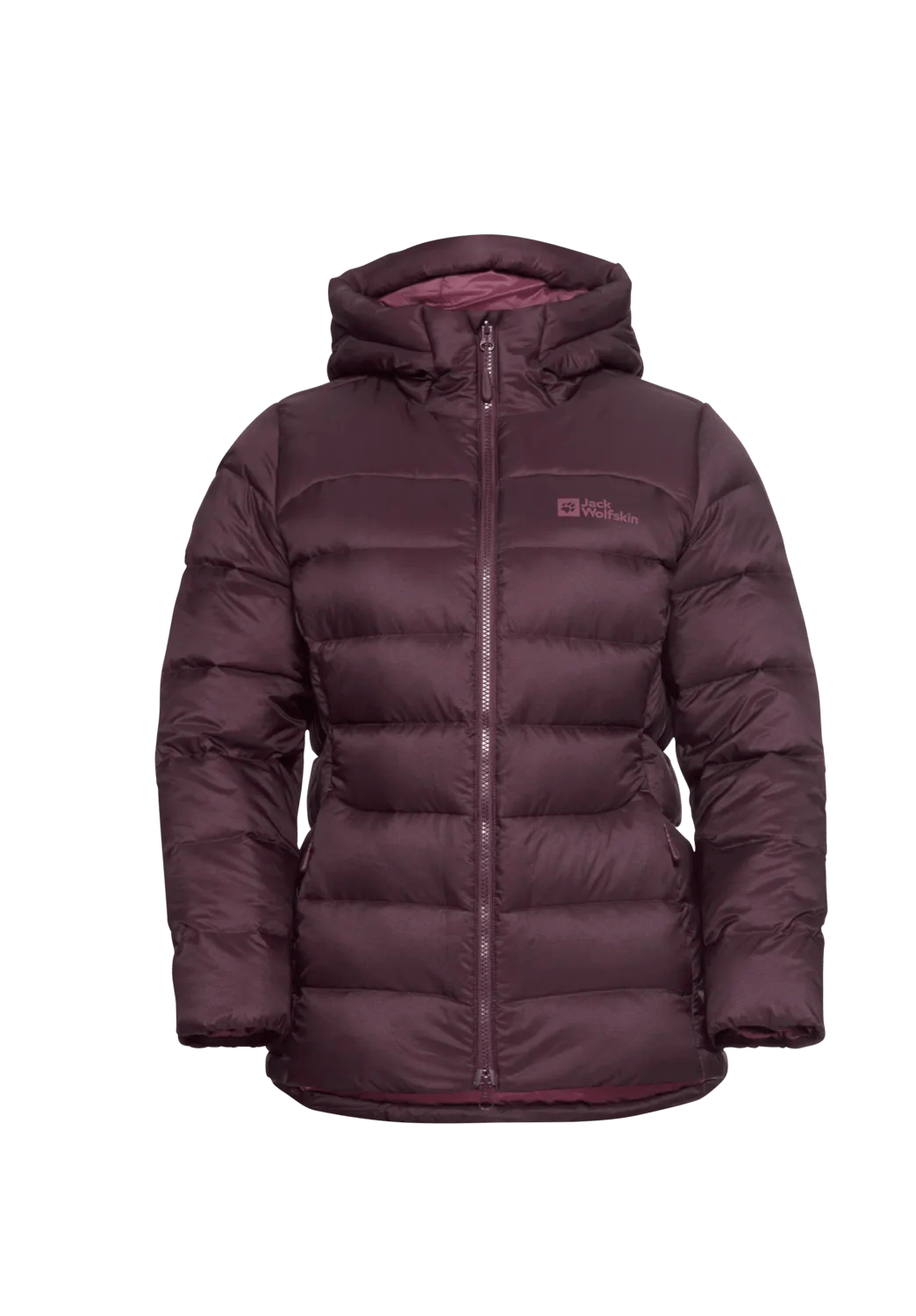 Jack Wolfskin W NEBELHORN DOWN HOODY W RDS - at PeakStyle