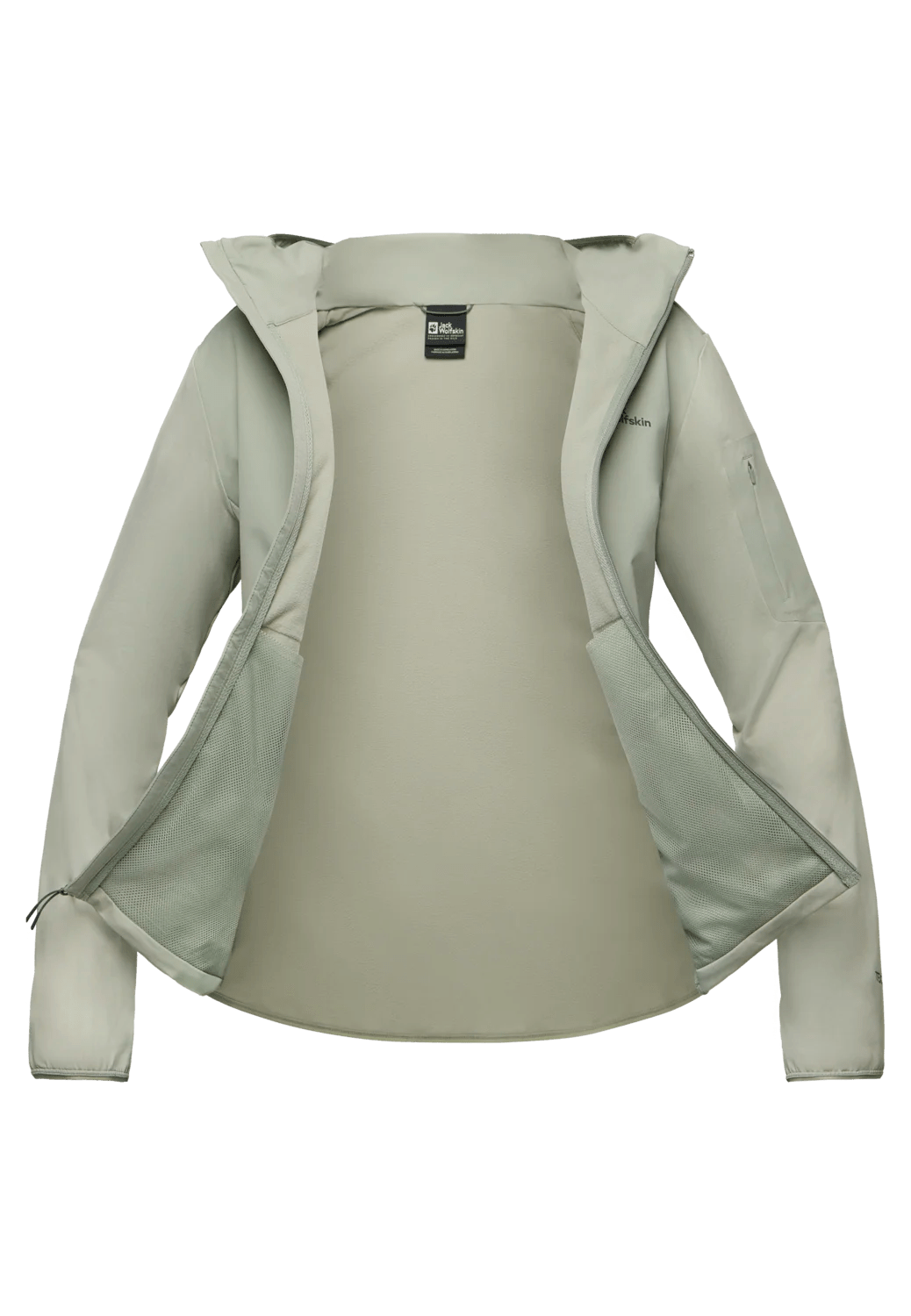 Jack Wolfskin W PRELIGHT TRAIL HOODY W - Midlayer at PeakStyle
