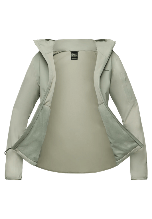 Jack Wolfskin W PRELIGHT TRAIL HOODY W - Midlayer at PeakStyle