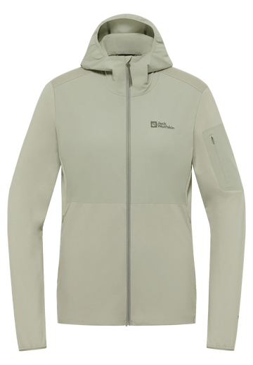 Jack Wolfskin W PRELIGHT TRAIL HOODY W - Midlayer at PeakStyle