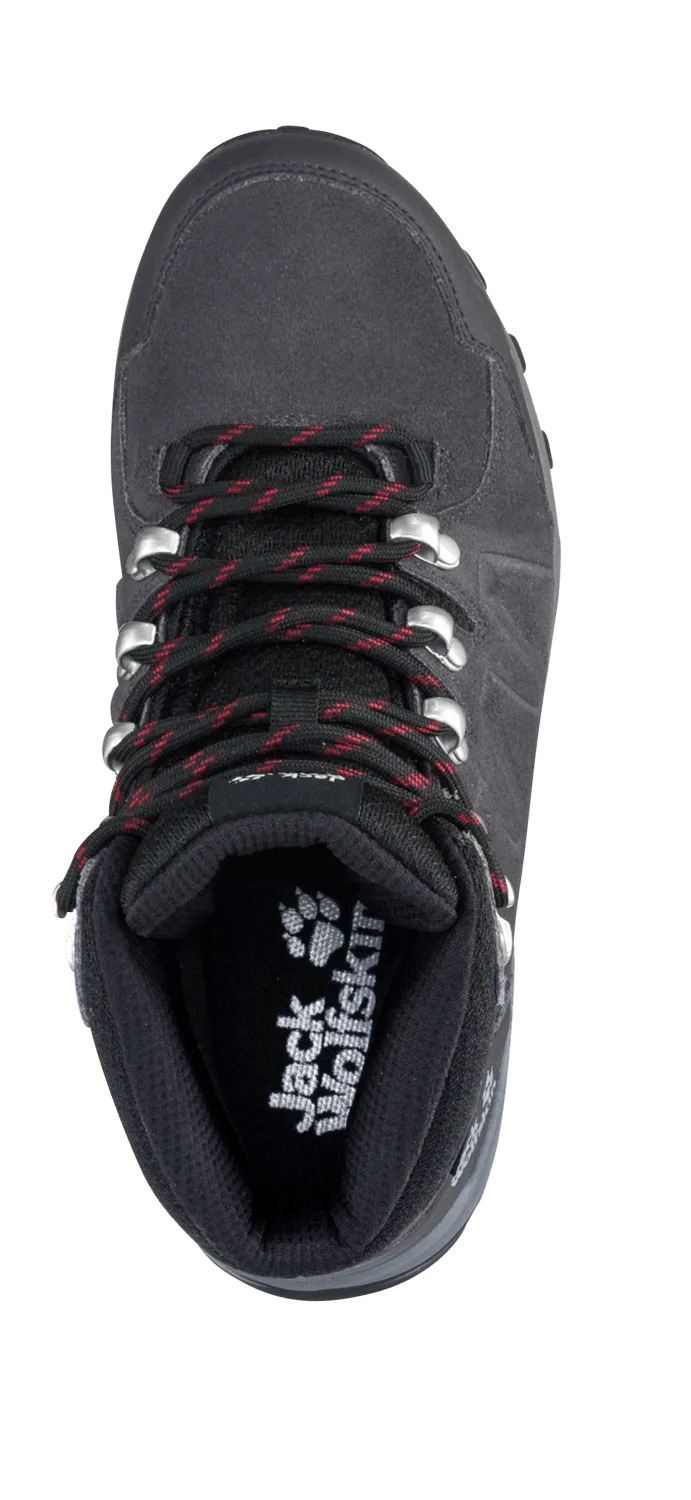 Jack Wolfskin W REFUGIO TEXAPORE MID W - Shoes at PeakStyle