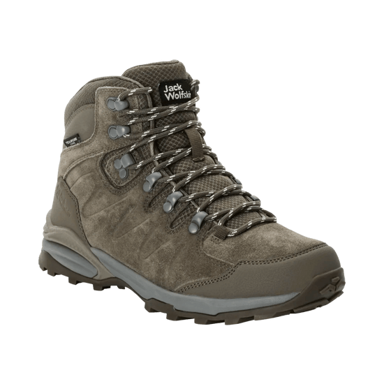 Jack Wolfskin W REFUGIO TEXAPORE MID W - Shoes at PeakStyle