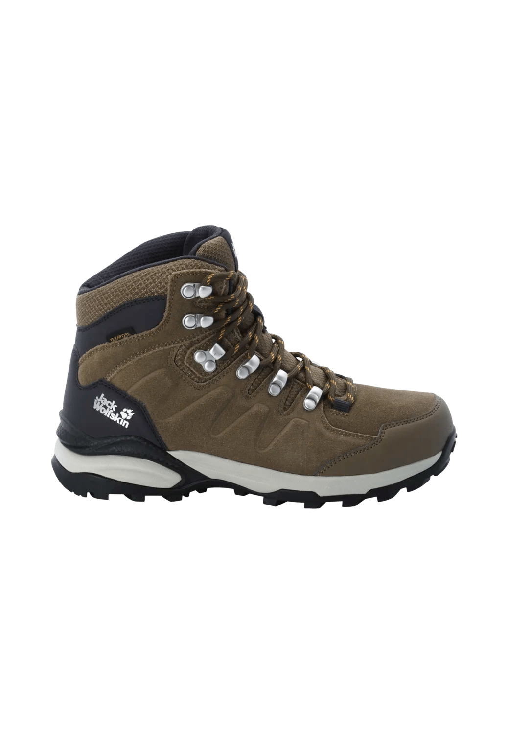 Jack Wolfskin W REFUGIO TEXAPORE MID W - Shoes at PeakStyle
