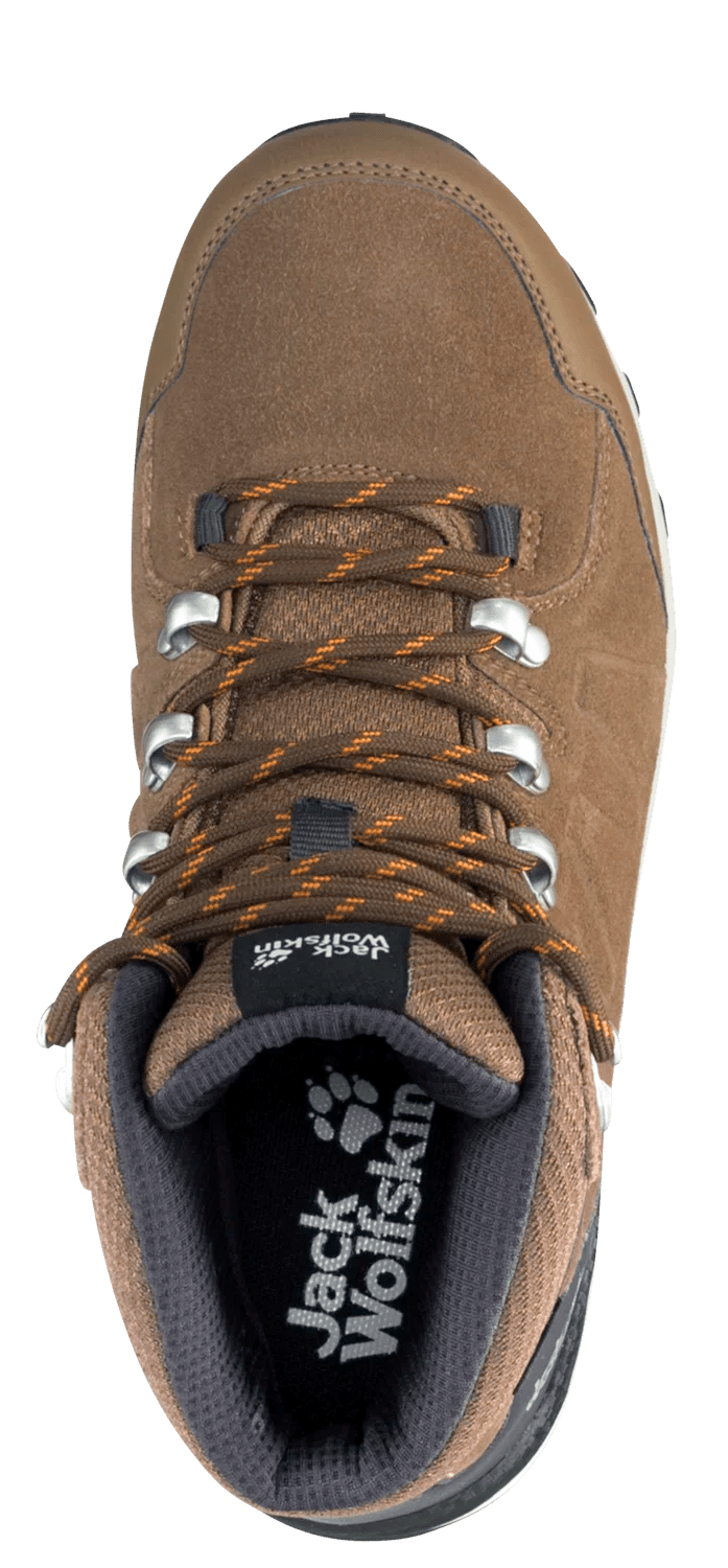 Jack Wolfskin W REFUGIO TEXAPORE MID W - Shoes at PeakStyle