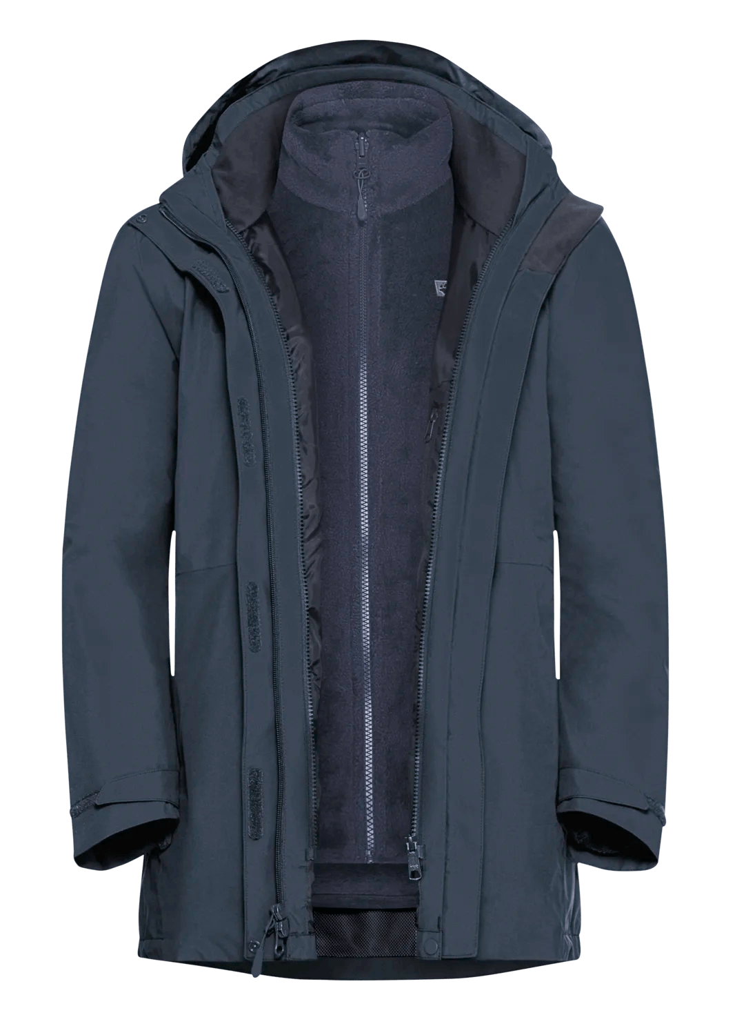 Jack Wolfskin W ROTWAND 3IN1 JACKET W - Jackets at PeakStyle