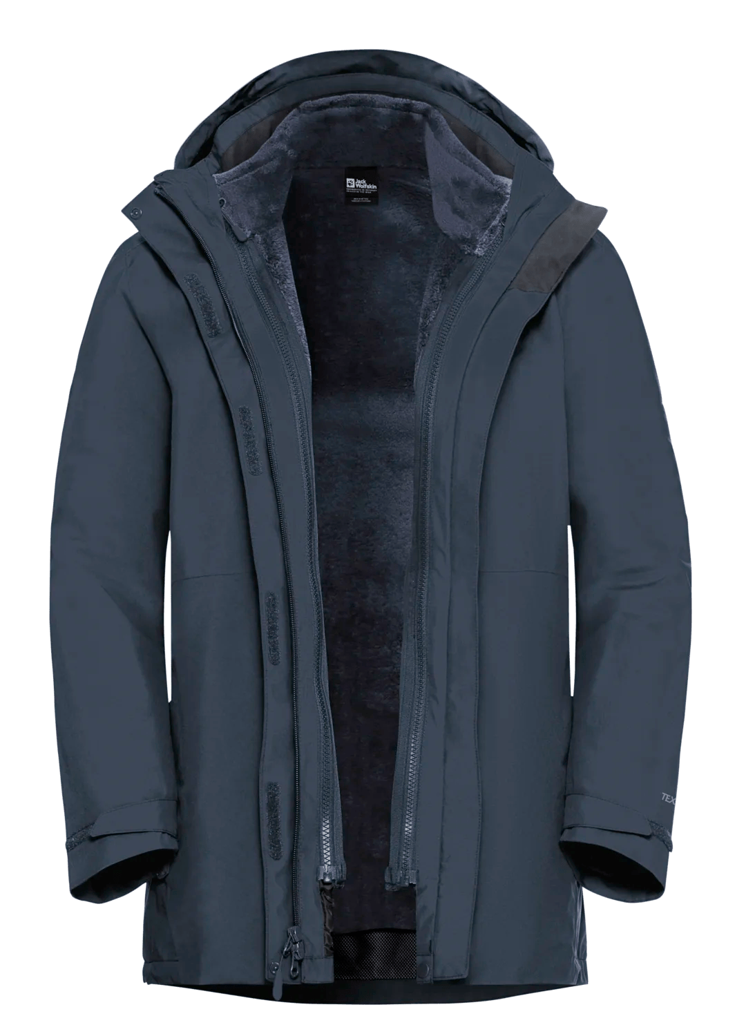 Jack Wolfskin W ROTWAND 3IN1 JACKET W - Jackets at PeakStyle