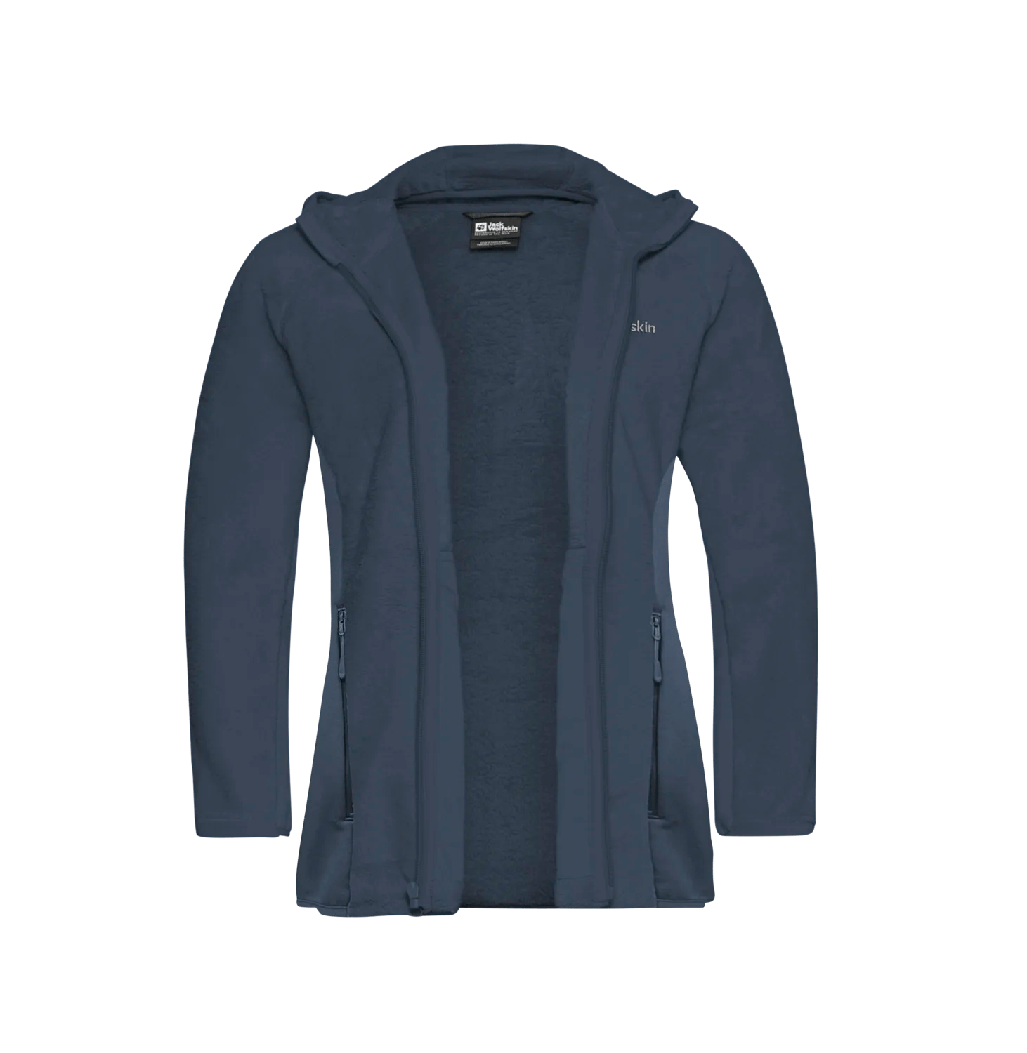 Jack Wolfskin W ROTWAND HOODED FZ W - Midlayer at PeakStyle