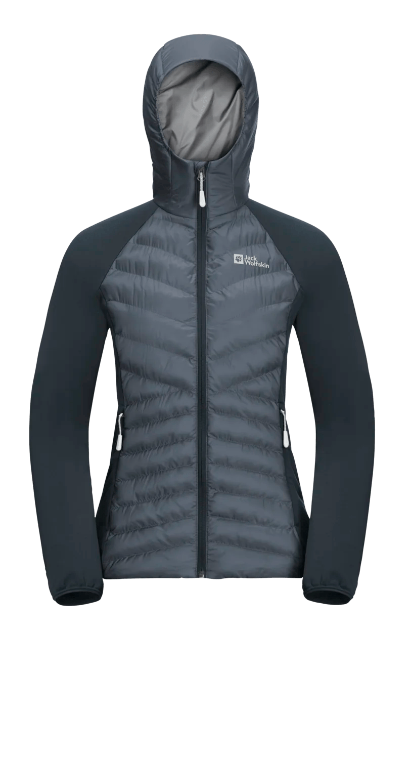 Jack Wolfskin W ROUTEBURN PRO HYBRID W - Midlayer at PeakStyle