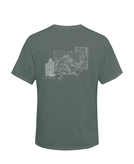 Jack Wolfskin W VONNAN GRAPHIC T W - Underwear at PeakStyle