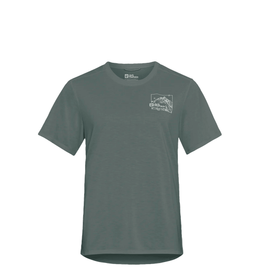 Jack Wolfskin W VONNAN GRAPHIC T W - Underwear at PeakStyle