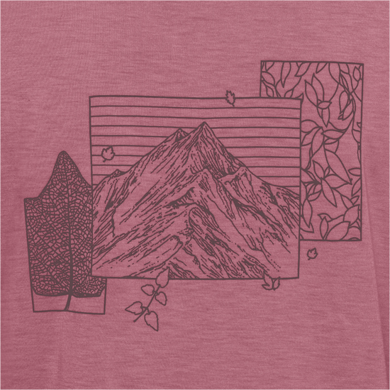 Jack Wolfskin W VONNAN GRAPHIC T W - Underwear at PeakStyle