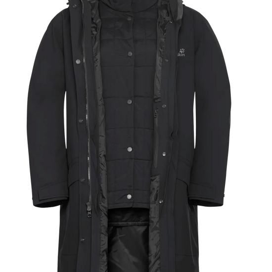 Jack Wolfskin W WINTERDUNE 3IN1 COAT W - Coats & Parkas at PeakStyle