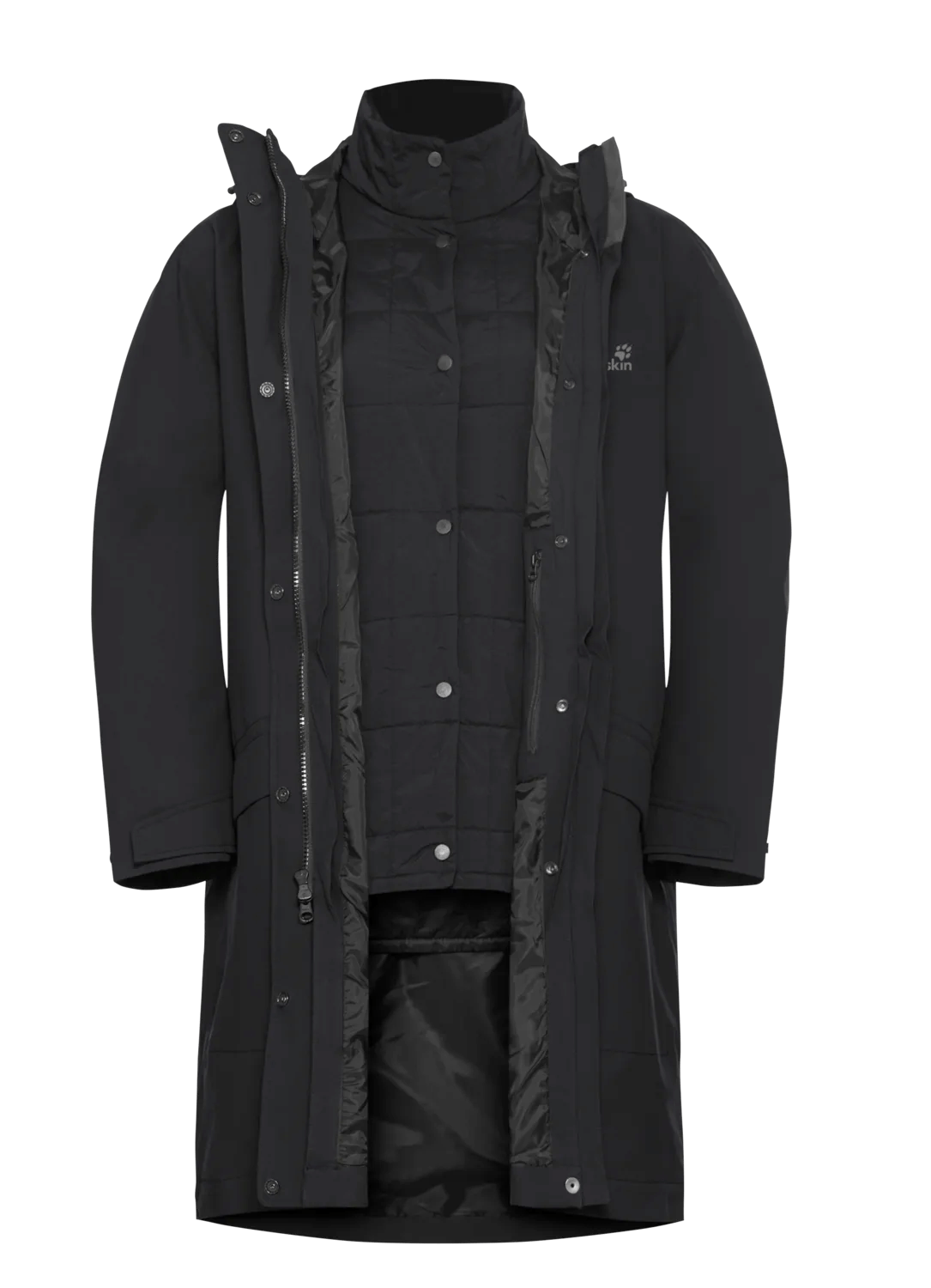 Jack Wolfskin W WINTERDUNE 3IN1 COAT W - Coats & Parkas at PeakStyle