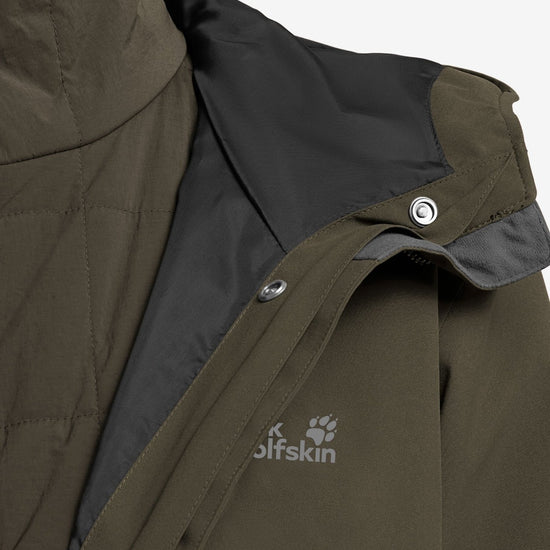 Jack Wolfskin W WINTERDUNE 3IN1 COAT W - Coats & Parkas at PeakStyle