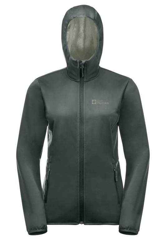 Jack Wolfskin WINDHAIN HOODY W - at PeakStyle