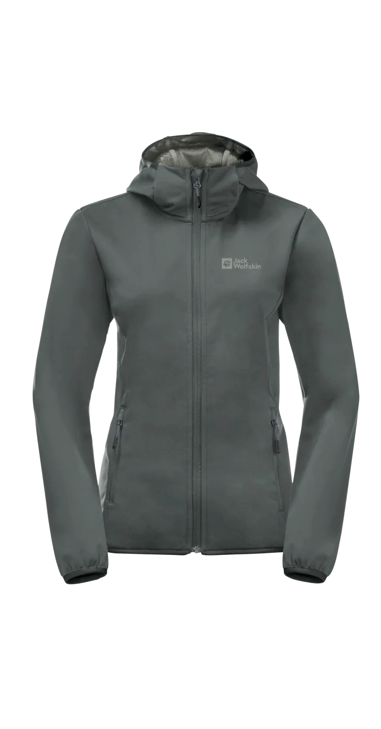 Jack Wolfskin WINDHAIN HOODY W - at PeakStyle