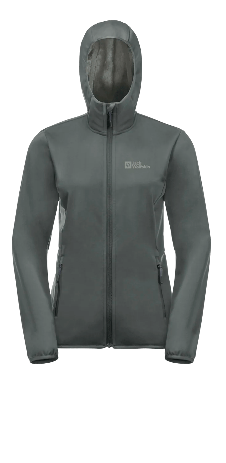 Jack Wolfskin WINDHAIN HOODY W - at PeakStyle