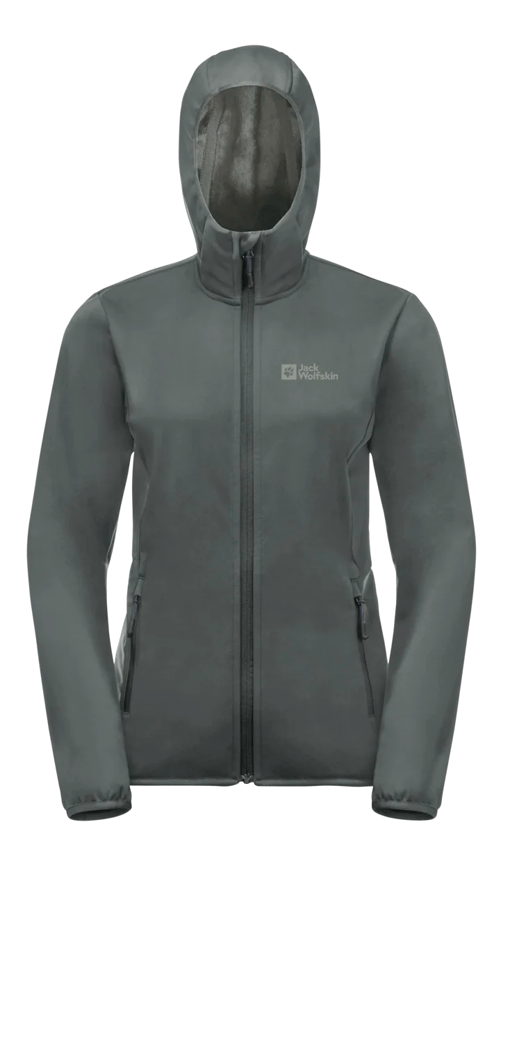Jack Wolfskin WINDHAIN HOODY W - at PeakStyle