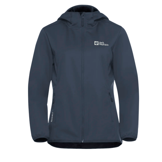 Jack Wolfskin WINDHAIN HOODY W - at PeakStyle