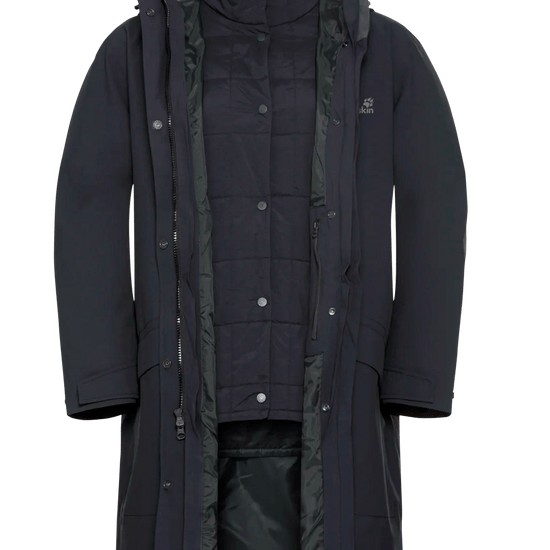 Jack Wolfskin WINTERDUNE 3IN1 COAT W - Coats & Parkas at PeakStyle