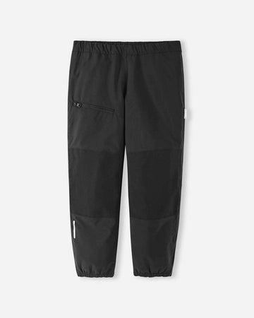 Reima Kokosi Outdoorhose in Black – Vorderansicht