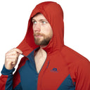 Mountain Equipment M AIGUILLE HOODED TOP - Dusk - RedRock S Midlayer - PeakStyle