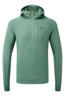 Mountain Equipment M AIGUILLE HOODED TOP - Sage S Midlayer - PeakStyle