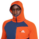 Mountain Equipment M ECLIPSE HOODED JACKET - Atlantic - Medieval S Midlayer - PeakStyle