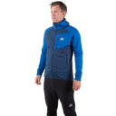 Mountain Equipment M ECLIPSE HOODED JACKET - Majolica Blue - Mykonos Blue S Midlayer - PeakStyle