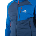 Mountain Equipment M ECLIPSE HOODED JACKET - Majolica Blue - Mykonos Blue S Midlayer - PeakStyle