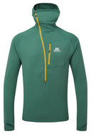 Mountain Equipment M ECLIPSE HOODED ZIP T - Fern S Midlayer - PeakStyle