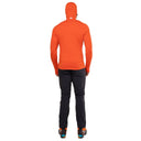 Mountain Equipment M ECLIPSE HOODED ZIP T - Magma - Medieval S Midlayer - PeakStyle